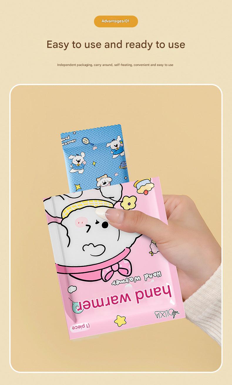 Eco-friendly self-heating hand warmer design image 1