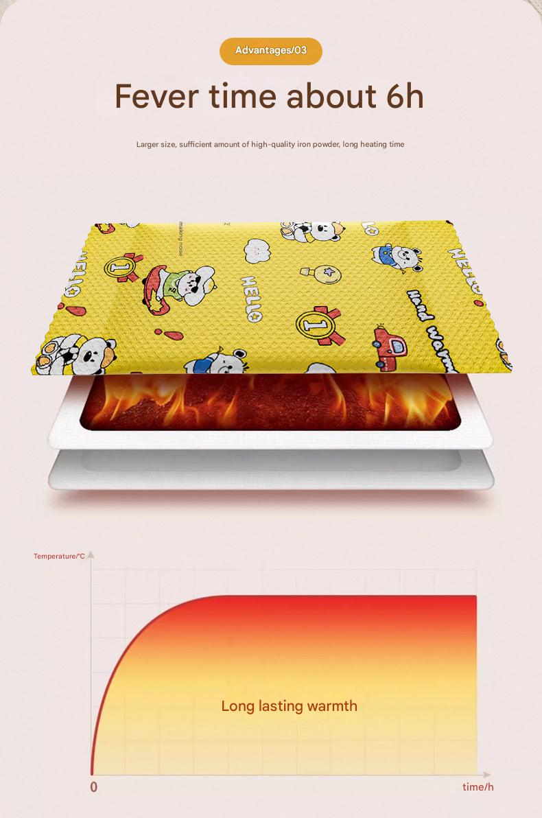 Self-heating hand warmer with mixed patterns image 6