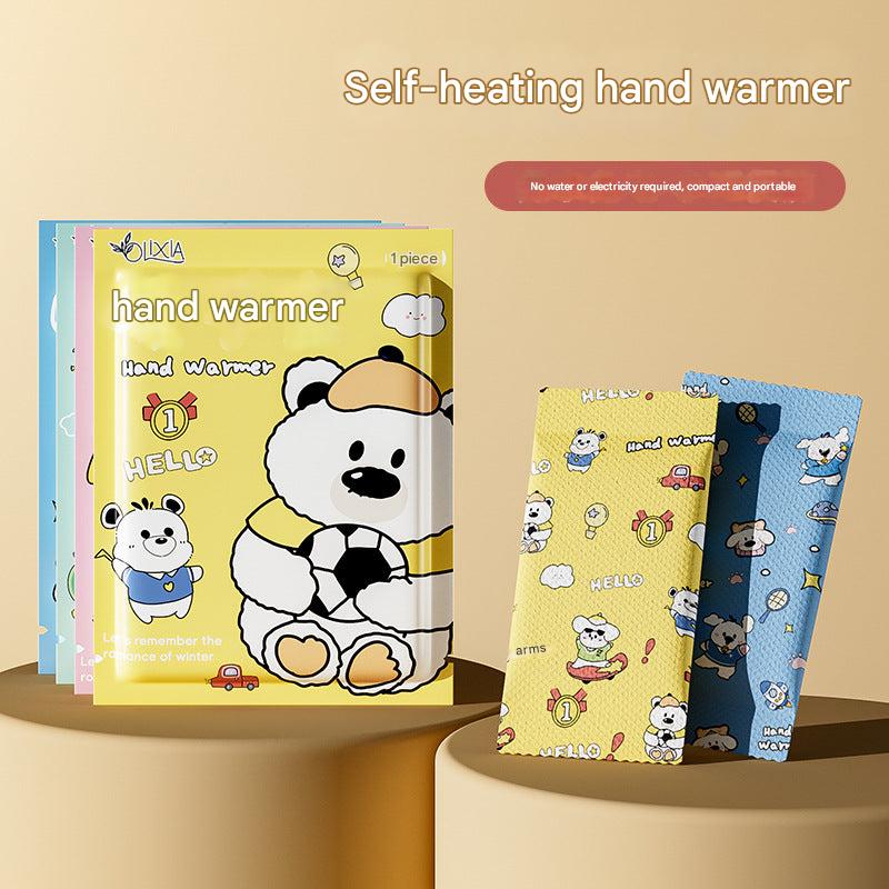 Close-up of self-heating hand warmer image 3