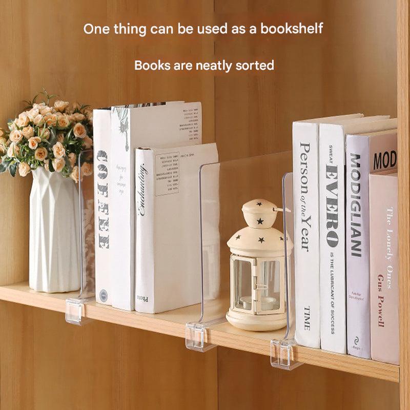 Transparent acrylic shelf organiser image 4