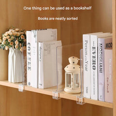 Transparent acrylic shelf organiser image 4