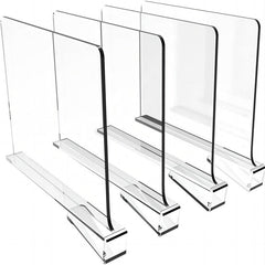 Transparent acrylic shelf organiser image 5