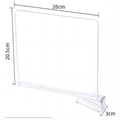 Transparent acrylic shelf organiser image 6