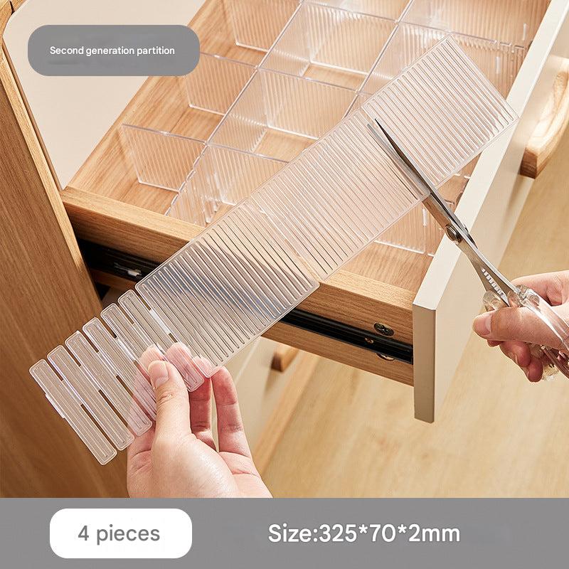 Transparent acrylic shelf organiser image 7