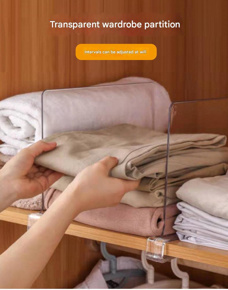 Transparent acrylic shelf organiser image 9
