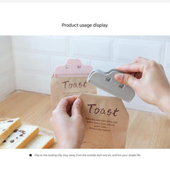 Kitchen clips for preserving food freshness