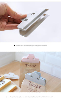 Sealing clips for sealing kitchen bags