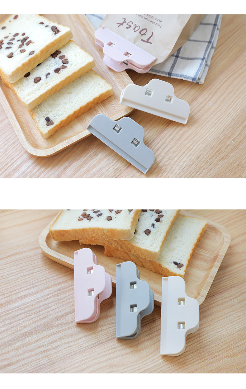 Set of strong sealing clips for snacks