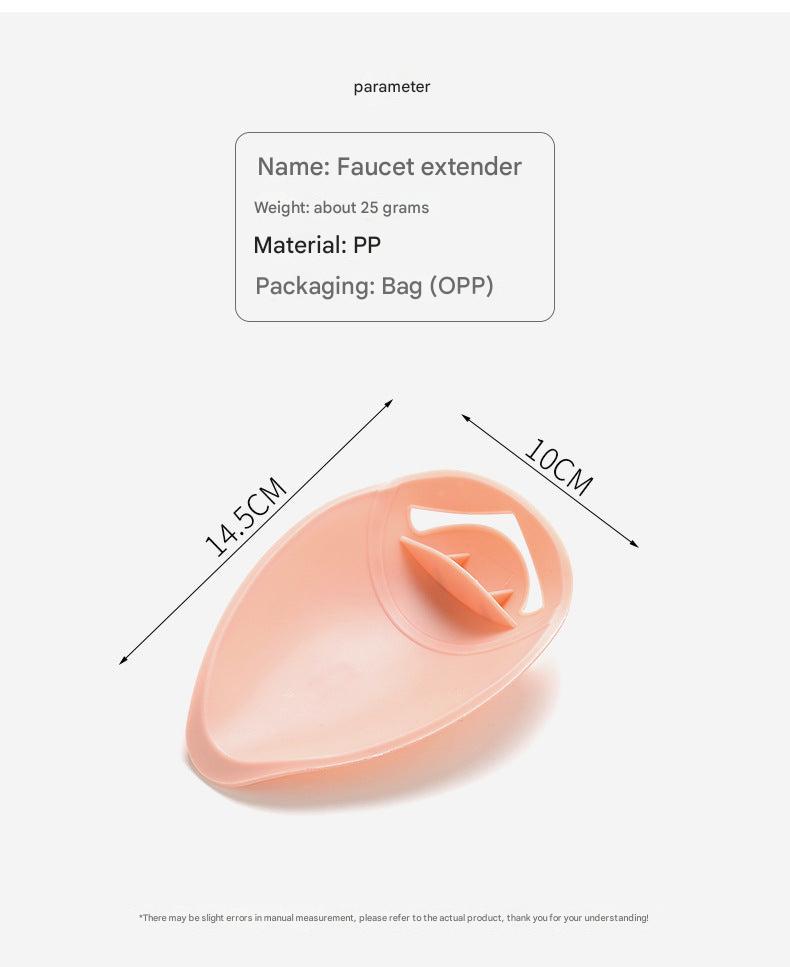 Different colour options for the faucet extender