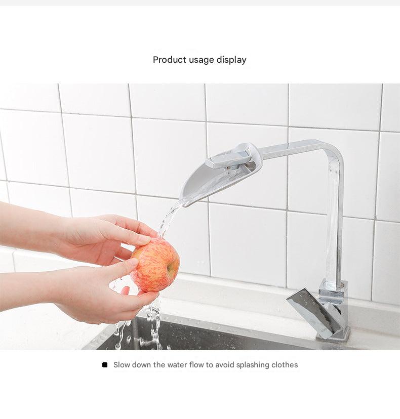 Easy installation process of faucet extender