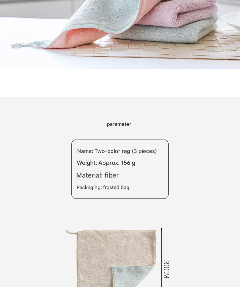 Coral velvet towels for household use