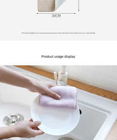Image of super absorbent coral velvet dish towel