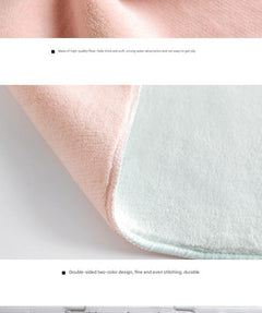 Coral velvet dish towel image