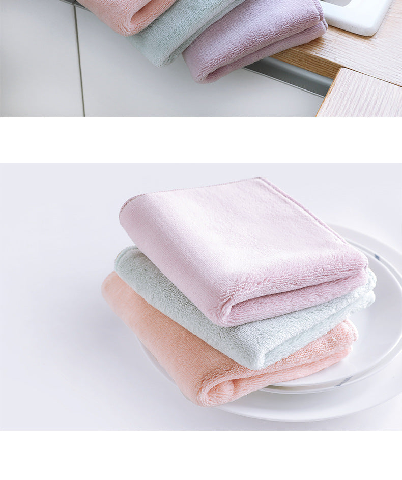 Durable dish towels in use