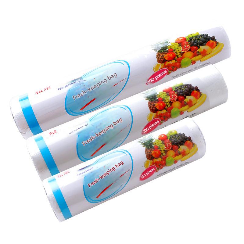 Food organisation with disposable bags