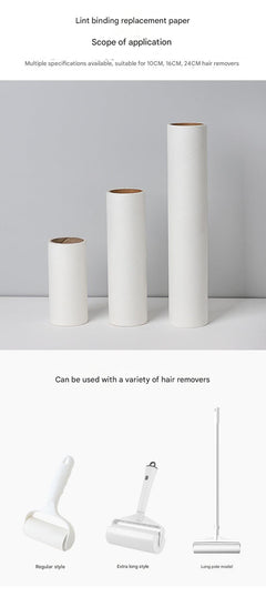Effortless Hair Removal Roller Replacement Paper Image 6