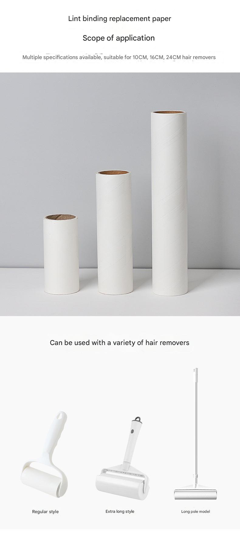 Effortless Hair Removal Roller Replacement Paper Image 6