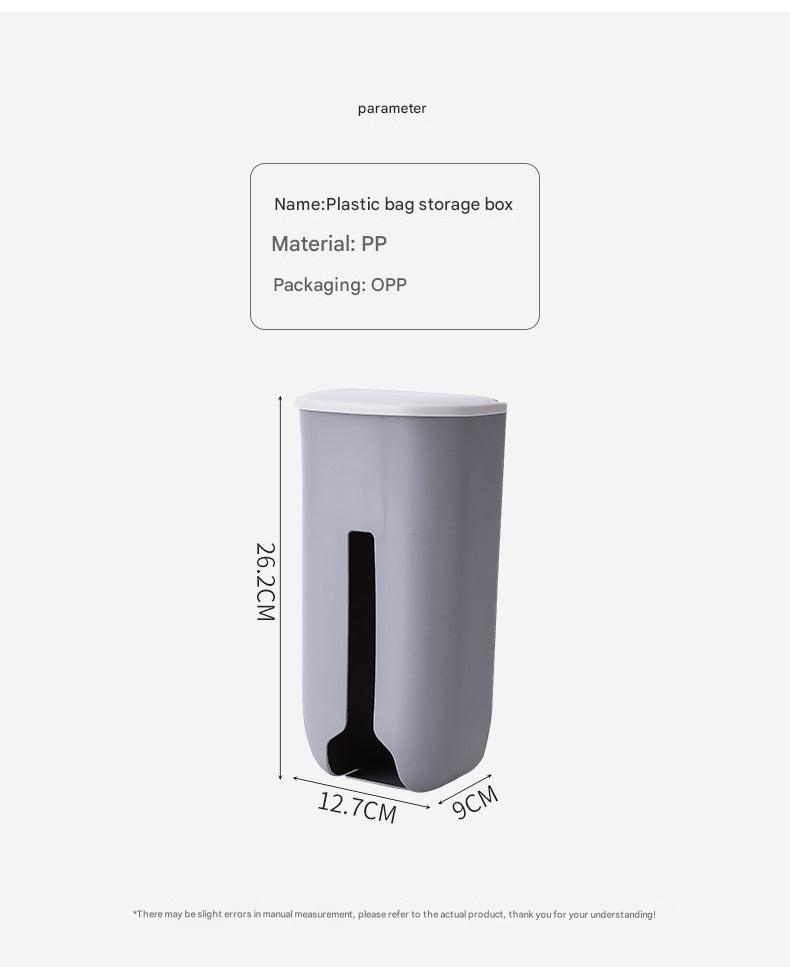 durable plastic trash bag storage solution