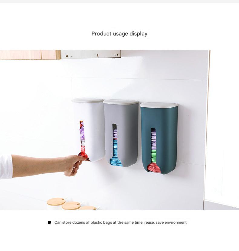 easy access kitchen trash storage