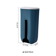 variety of colours for trash storage