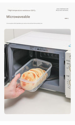 Microwave safe food storage container image 7