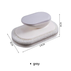 Versatile cleaning brush with ergonomic grip