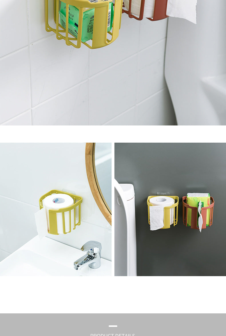 No drill adhesive tissue holder display