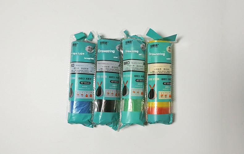 image of heavy-duty drawstring garbage bags