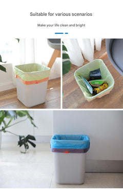 image of heavy-duty drawstring garbage bags
