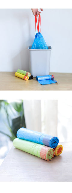 PE plastic garbage bags for home use