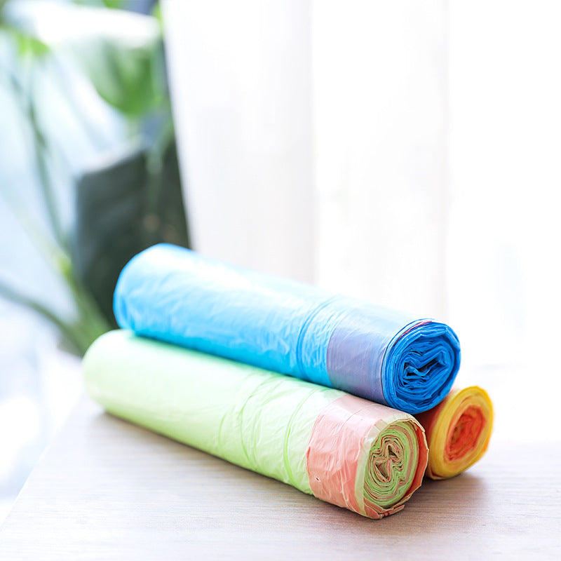 PE plastic garbage bags for home use