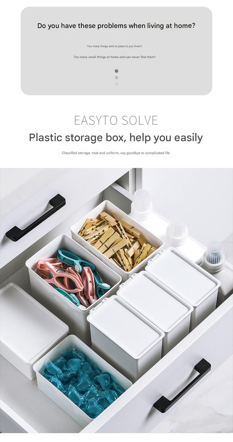 Image of Japanese-style laundry powder storage container 1