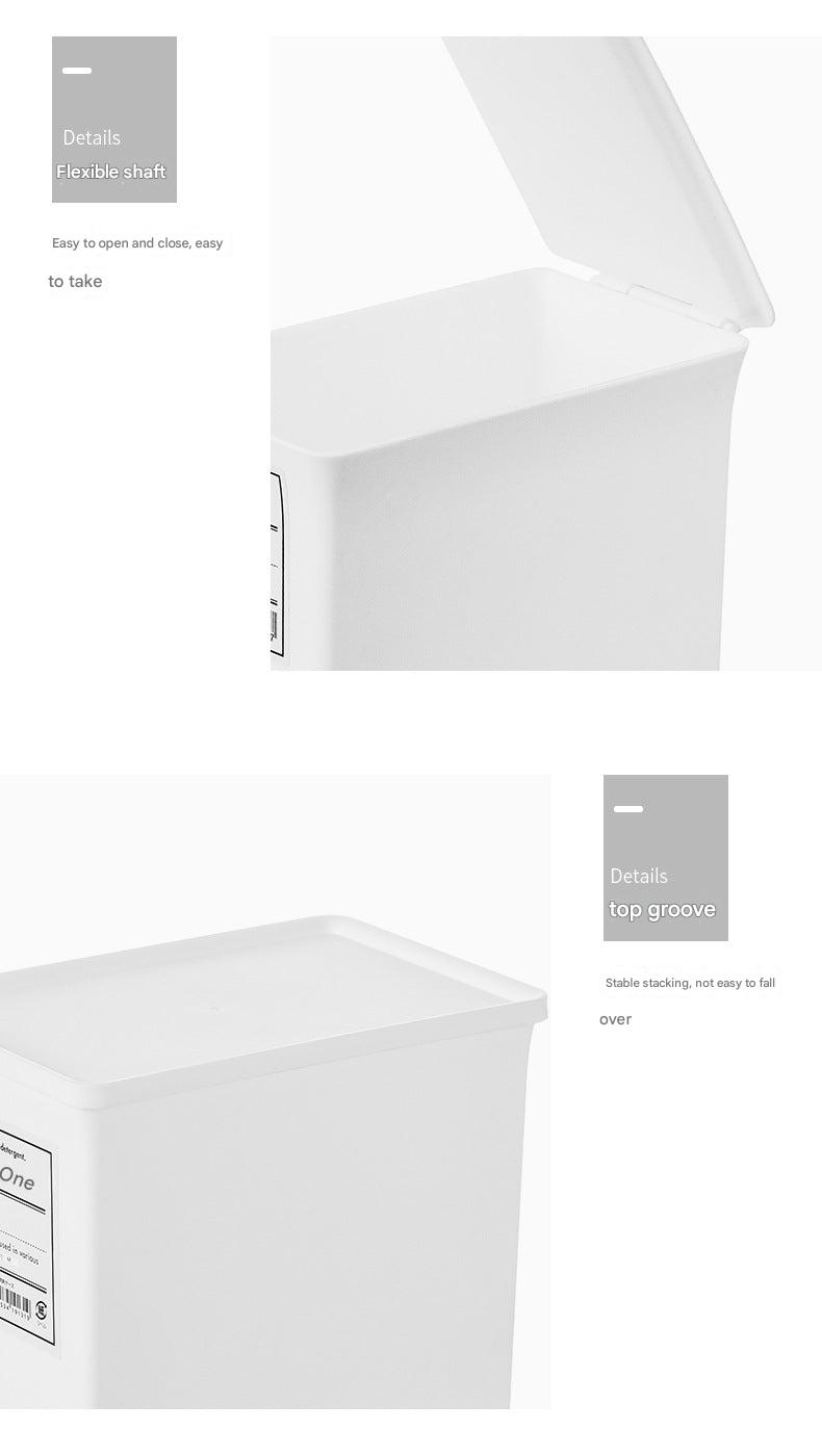 Close-up of secure lid for storage 9