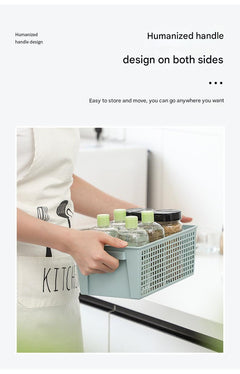 Multipurpose storage basket in vibrant colours