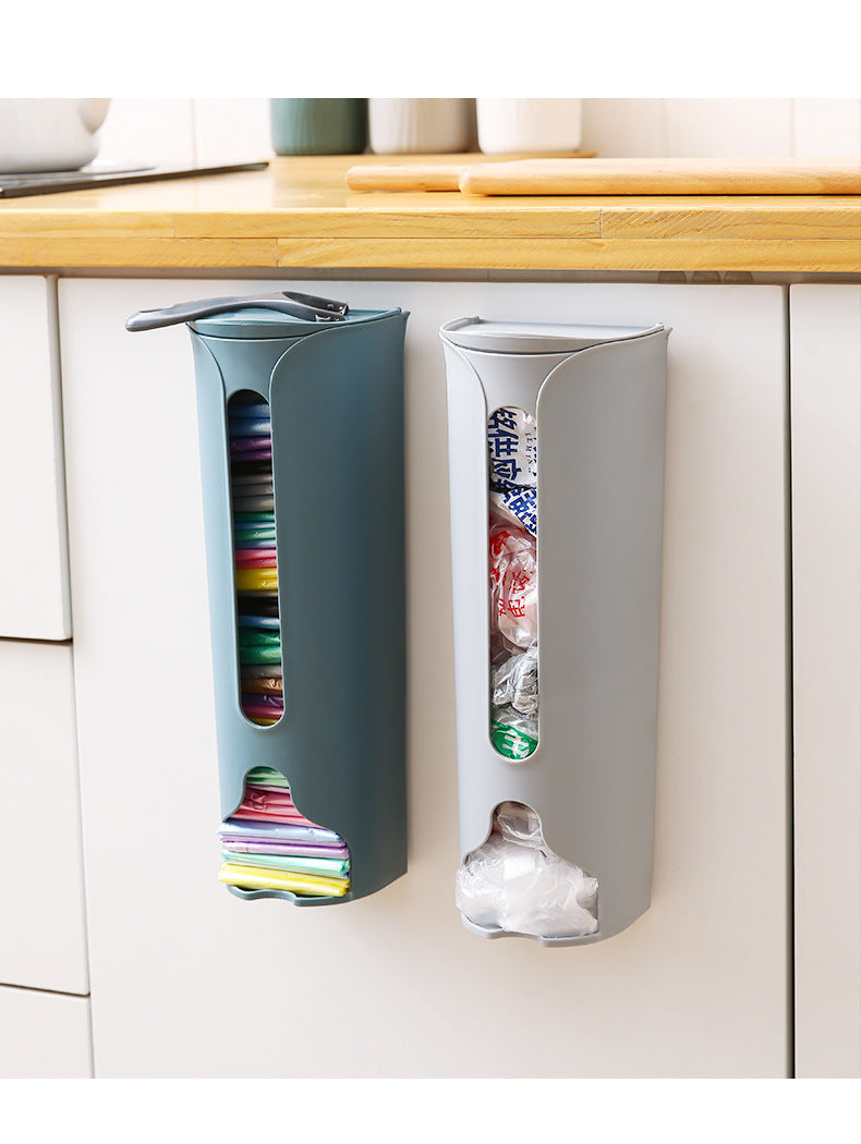 interior view of minimalist trash bag organizer