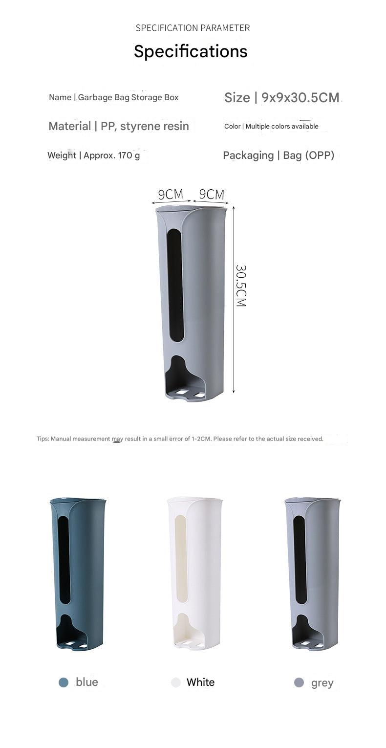 pull-out design of trash bag storage