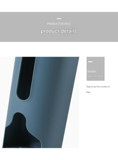 easy access design of trash bag storage