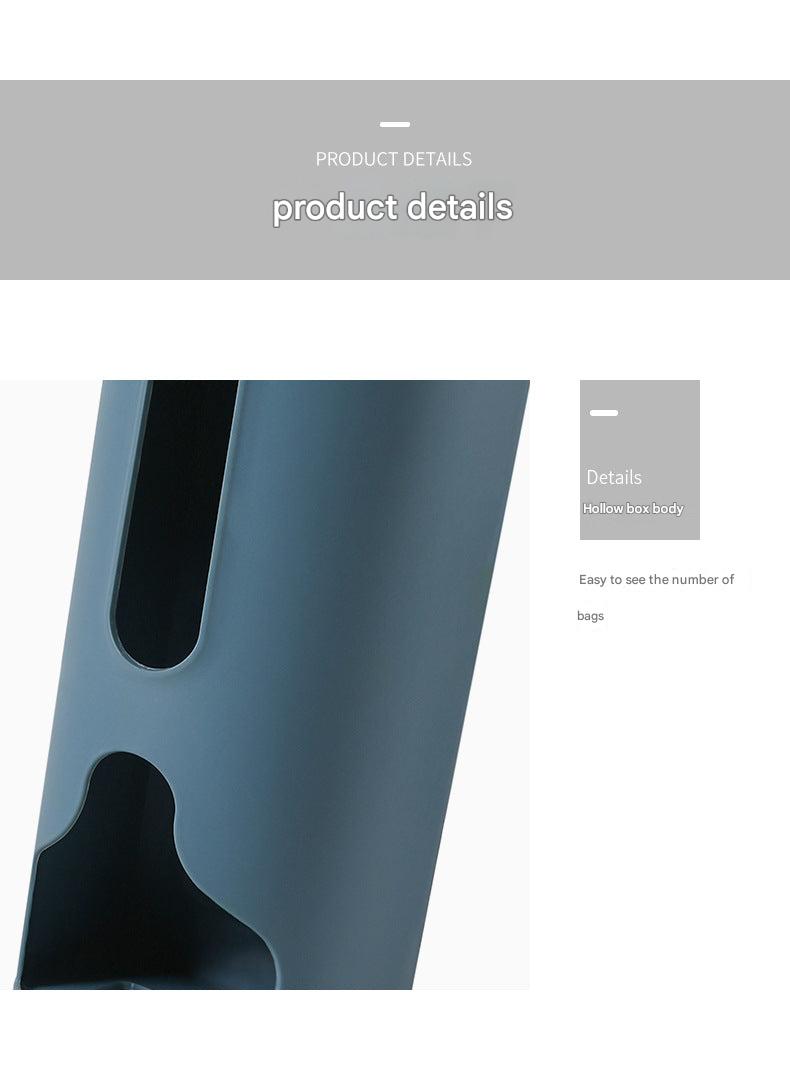 easy access design of trash bag storage