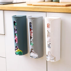 interior view of minimalist trash bag organizer