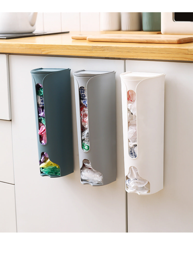 interior view of minimalist trash bag organizer