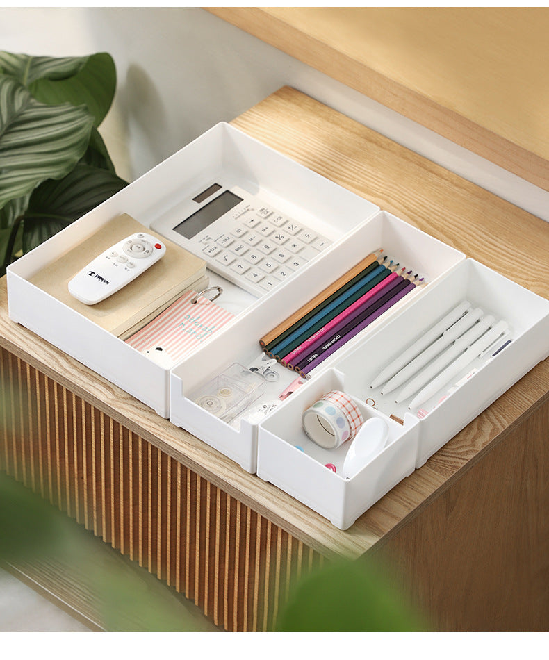 Plastic drawer organizer with modern design image 2