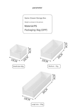 Large plastic storage box suitable for kitchen image 3