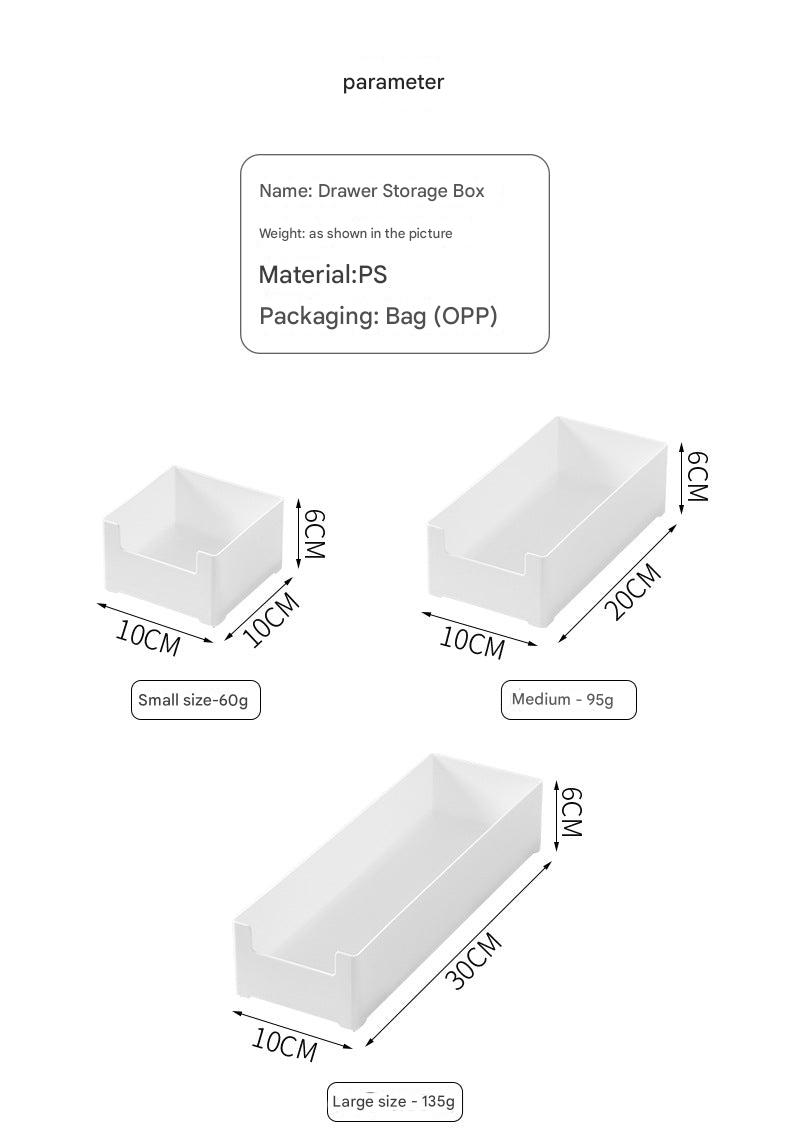 Large plastic storage box suitable for kitchen image 3