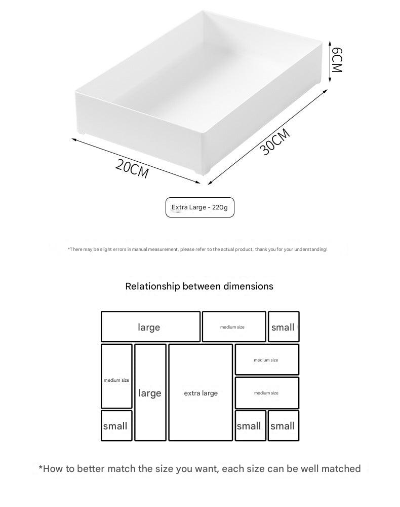 Foldable drawer organizer for easy storage image 4