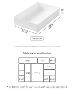Foldable drawer organizer for easy storage image 4