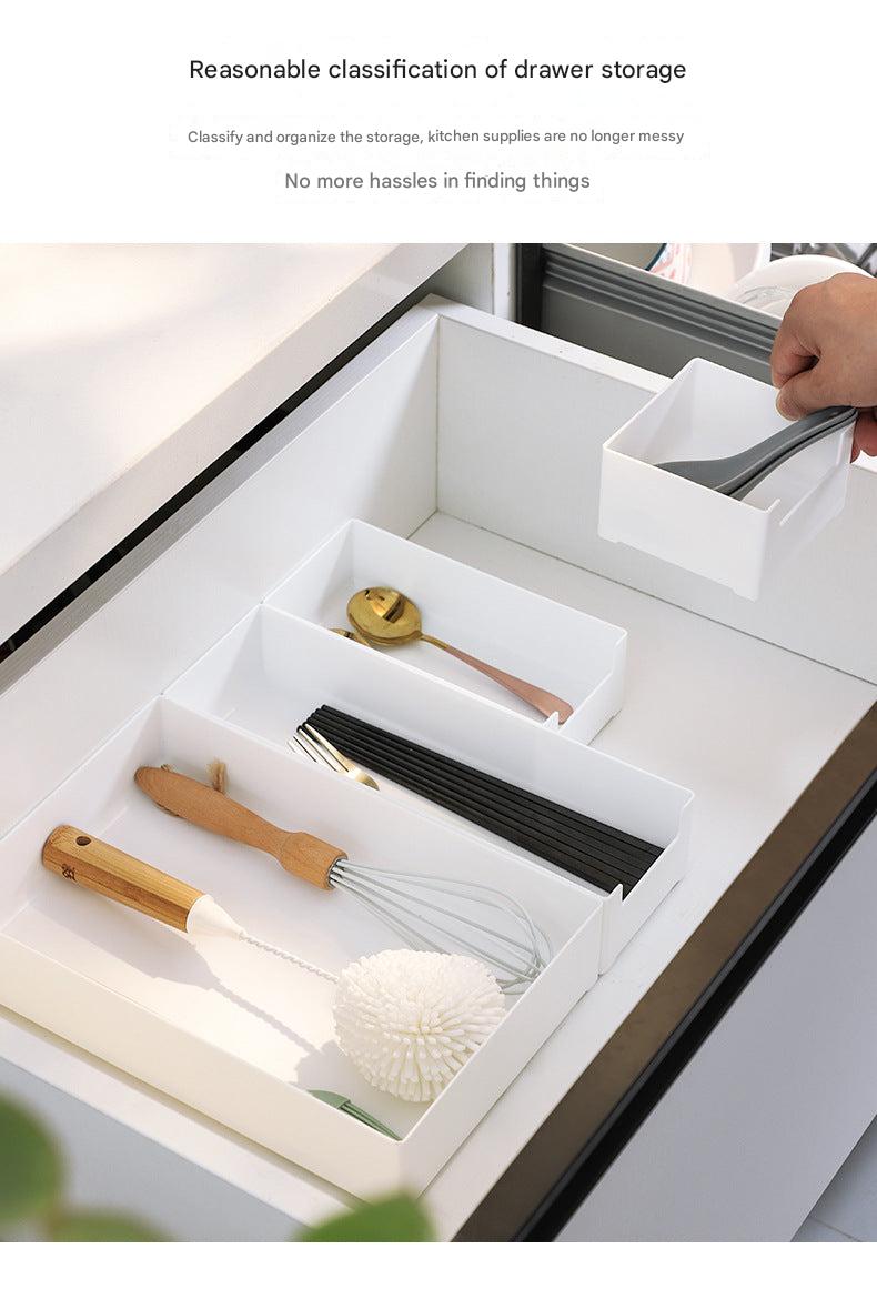 Stylish plastic organizer on countertop image 5