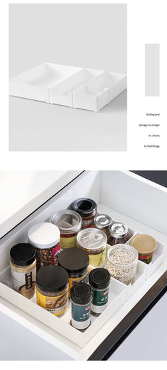 Large plastic storage box suitable for kitchen image 3