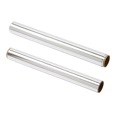 close up of aluminium foil
