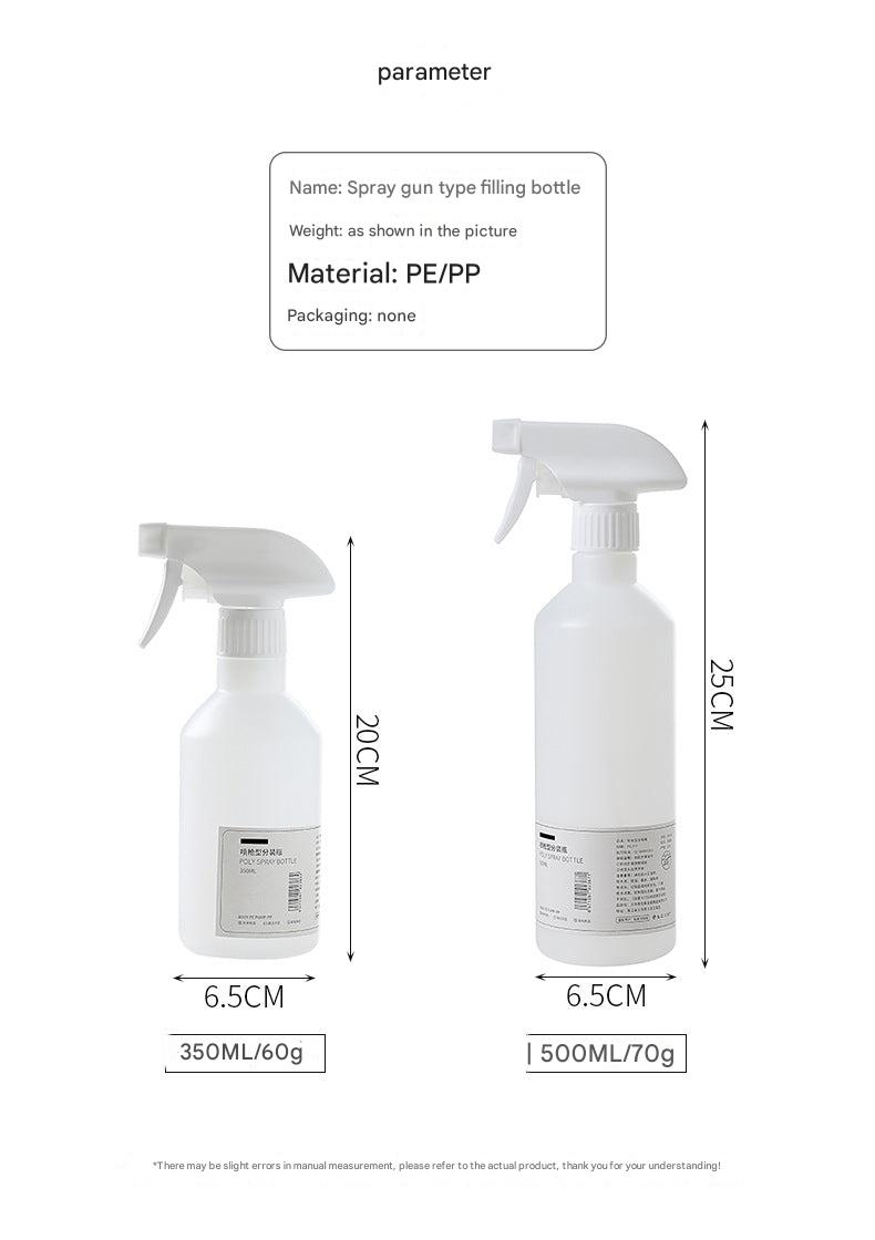350ML alcohol spray bottle front view