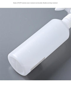 back view of alcohol spray bottle